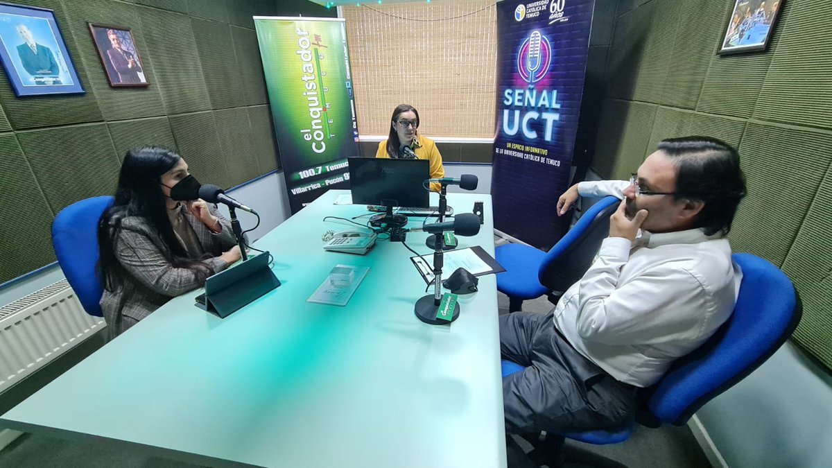 En radio El Conquistador Señal UCT